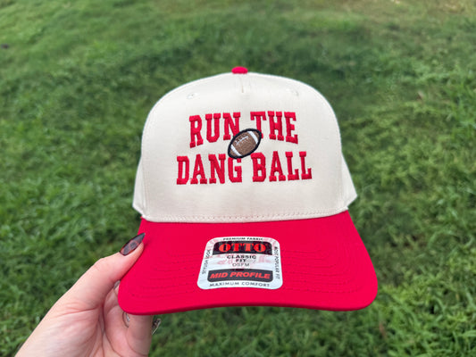 Run the dang ball hat